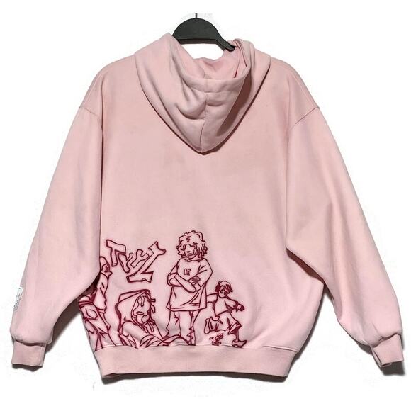 Aelfric Eden Graffiti Print Hoodie We Vaguely Feel Many Size Extra Small - Picture 2 of 10